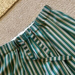 Raquel Allegra Multicolor Striped Pants
